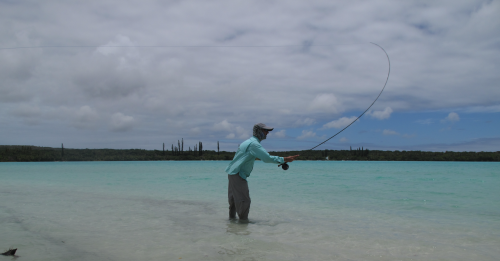 histoire de pêche, énorme bonefish à la mouche, bonefish de nouvelle calédonie, beonfish trophée, gros bonefish, jean-baptiste vidal moniteur-guide de pêche,enjoy fishing