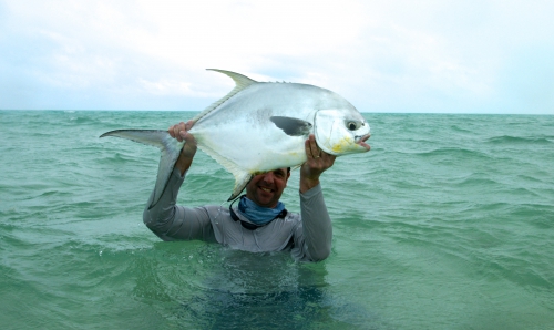 Cuba, Cayo Cruz, Avalon, pêche du permit et du tarpon, Jean-Baptiste Vidal guide de pêche à la mouche en Bretagne