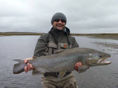 truite de mer, rio grande, argentine, Nervous Waters, peche a la mouche, sea trout, Rio Grande, Argentina, fly fishing, enjoy fishing