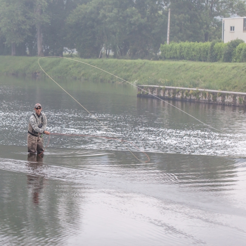 julien pouille,arpenteur moucheur,spey cast en bretagne,jean-baptiste vidal guide de pêche