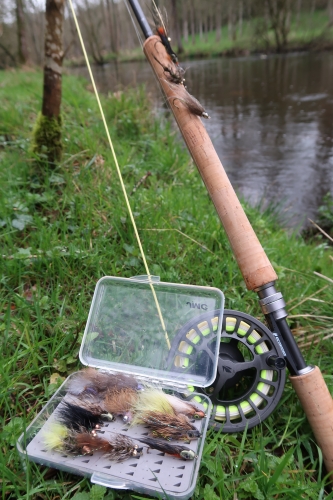 pêche de la truite à la mouche en Bretagne, pêche de la truite en Spey, trout Spey, Spey cast pour la truite, Sage trout Spey, Redington trout spey, Jean-Baptiste Vidal Moniteur-guide pêche, Enjoy Fishing