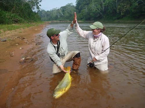 histoire de pêche, dorado, pacu à la mouche, pêche du pacu, gros pacu en sèche, Tsimane lodge, dorado et pacu bolivien, Jean-Baptiste Vidal Moniteur-Guide de pêche à la mouche, Enjoy Fishing