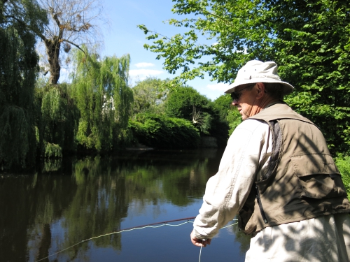 Peche des migrateurs, aloses à la mouche, saumons en Bretagne, Enjoy Fishing, Jean-Baptiste Vidal guide de pêche à la mouche