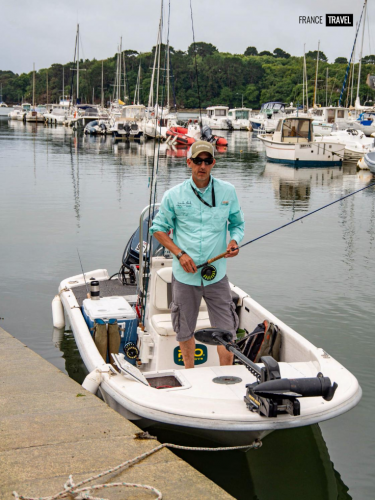 bar à la mouche, peche du bar, bar à vue, bar en estuaire, gros bars à la mouche, jean-baptiste vidal guide de pêche, enjoy fishing