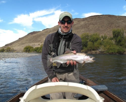 Collon Cura, Allumine, Malleo, Patagonie du Nord, pêche a la mouche, truite fario, truite arc en ciel, Patagonia, enjoyfishing