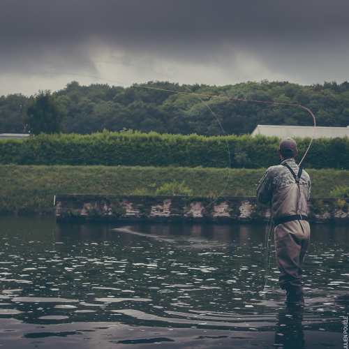 julien pouille,arpenteur moucheur,spey cast en bretagne,jean-baptiste vidal guide de pêche