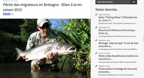 BIlan peche des migrateurs en Bretagne, Report fin de saison saumon, Compte rendu saison saumon Bretagne, Jean-Baptiste Vidal Guide de peche à la mouche en Bretagne, Enjoy FIshing