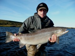 truite de mer, sea trout fishing, pêche a la mouche, fly fishing, Argentina, Argentine, Rio Grande, Rio Irigoyen, Rio Gallegos