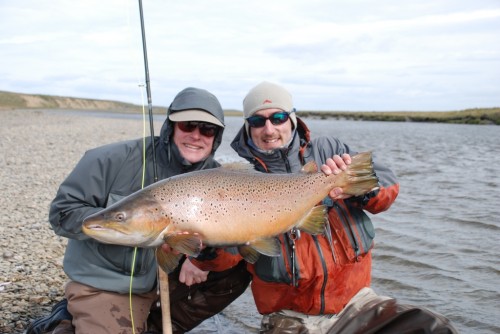 truite de mer, sea trout fishing, pêche a la mouche, fly fishing, Argentina, Argentine, Rio Grande, Rio Irigoyen, Rio Gallegos