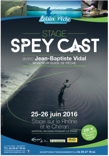 stage Spey Cast, Loisirs et Pêche Annecy, canne à deux mains, canne Switch, apprendre à utiliser une canne Spey, Jean-baptiste Vidal guide de pêche