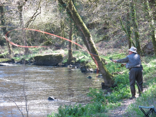 Pêche des migrateurs, pêche du saumon en Bretagne, pêche de l'alose en Bretagne, Jean-Baptiste Vidal guide de pêche, pêche à la mouche en Bretagne, Alose, saumon, Enjoy Fishing