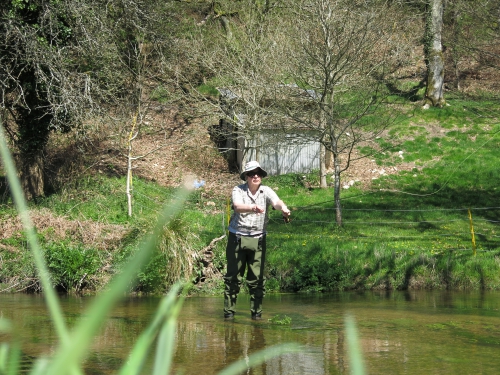 Pêche des migrateurs, pêche du saumon en Bretagne, pêche de l'alose en Bretagne, Jean-Baptiste Vidal guide de pêche, pêche à la mouche en Bretagne, Alose, saumon, Enjoy Fishing