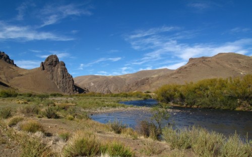 Collon Cura, Patagonie du Nord, pêche a la mouche, truite fario, truite arc en ciel, Patagonia, enjoyfishing