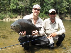 tsimane lodge, dorado, bolivie, pacu, pêche a la mouche, jungle bolivienne, untamed angling, enjoyfishing