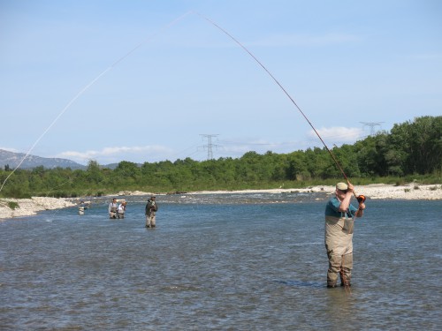 stage spey cast,pêche et horizons,spey casting,cours de lancer,enjoy fishing,jean-baptiste vidal, mail Orion, lancer canne à deux mains