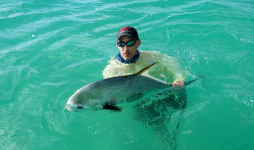 Cuba, Cayo Cruz, Avalon, pêche du permit et du tarpon, Jean-Baptiste Vidal guide de pêche à la mouche en Bretagne