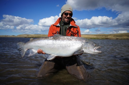 truite de mer, rio grande, argentine, nervous waters, villa maria, kau tapen, enjoy fishing