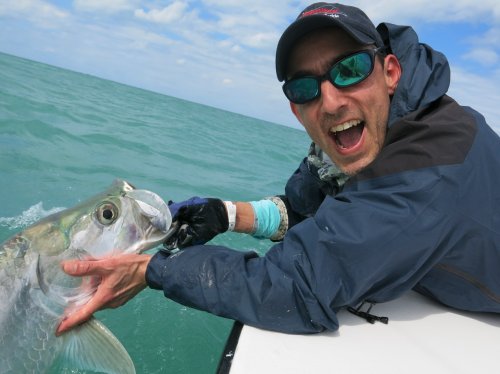 histoire de pêche, gros tarpon à la mouche, pêche à la mouche, pêche du tarpon à la mouche, Cuba Cayo Santa Maria, Enjoy Fishing, Jean-Baptiste Vidal moniteur-guide de pêche