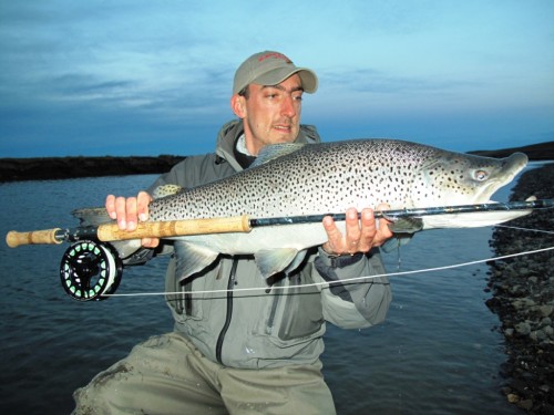 truite de mer, sea trout fishing, pêche a la mouche, fly fishing, Argentina, Argentine, Rio Grande, Rio Irigoyen, Rio Gallegos