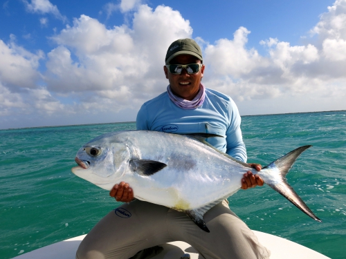 Cuba, Cayo Cruz, Avalon, pêche du permit et du tarpon, Jean-Baptiste Vidal guide de pêche à la mouche en Bretagne