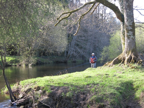 peche du saumon en Bretagne, saumon atlantique en France, meilleures rivières à saumon de Bretagne, guide de pêche au saumon, Jean-Baptiste Vidal guide de pêche à la mouche en Bretagne, Enjoy Fishing, Guide de pêche bretagne